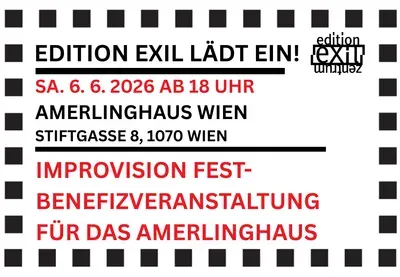 IMPROVISION FEST-BENEFIZVERANSTALTUNG FÜR DAS AMERLINGHAUS